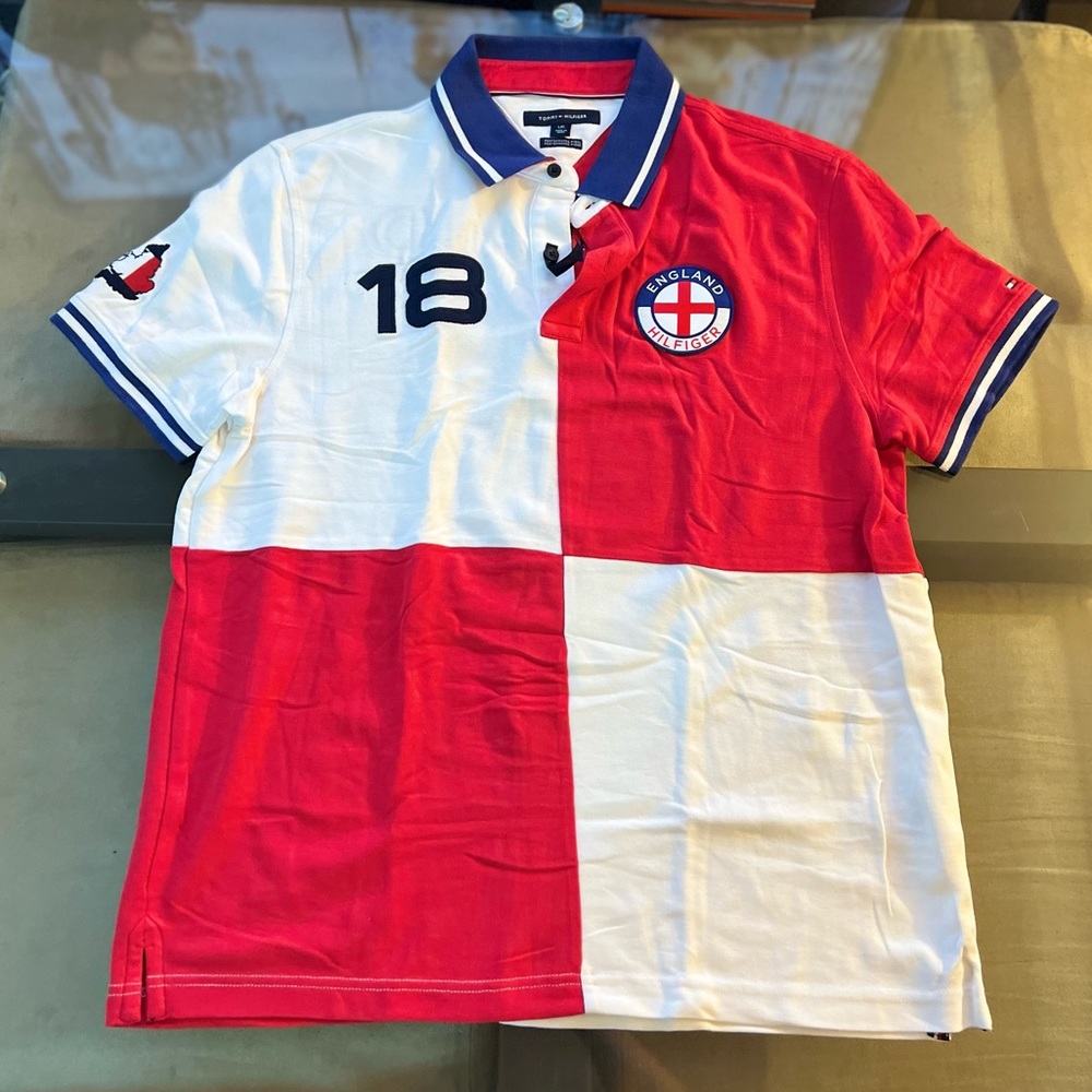 Tommy Hilfiger England Polo Size Large